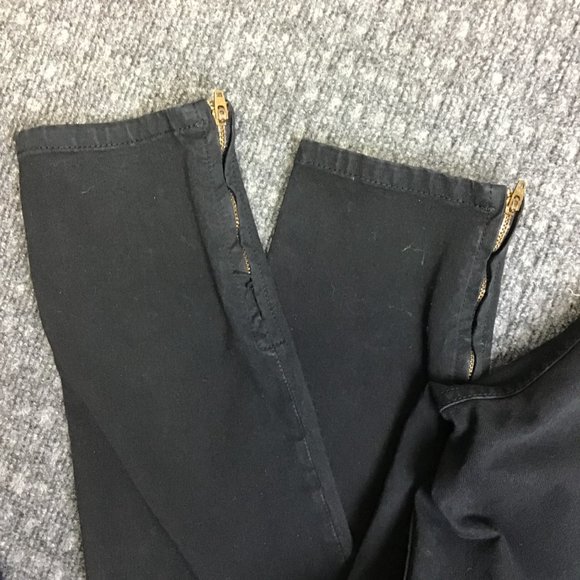 American Apparel Skinny Jeans W/Zippered Ankles - Picture 2 of 6